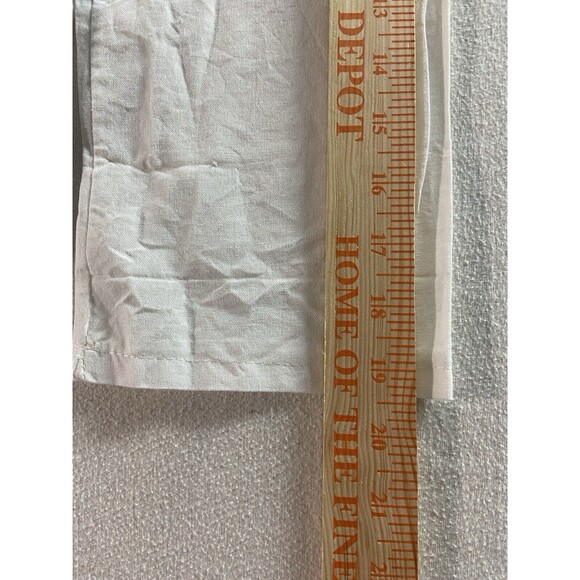 Unbranded Swim Coverup Womens Large White Pockets 3/4 Sleeve No Markings - Picture 8 of 8